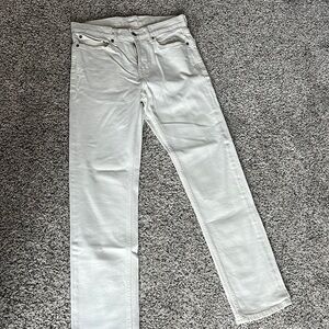 Old Navy, Slim 29x30, cream denim teenager/men pant